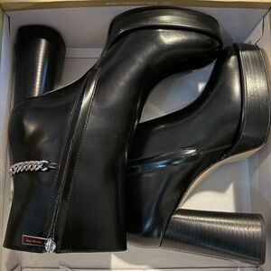 Michael Kors Black Leather Boots